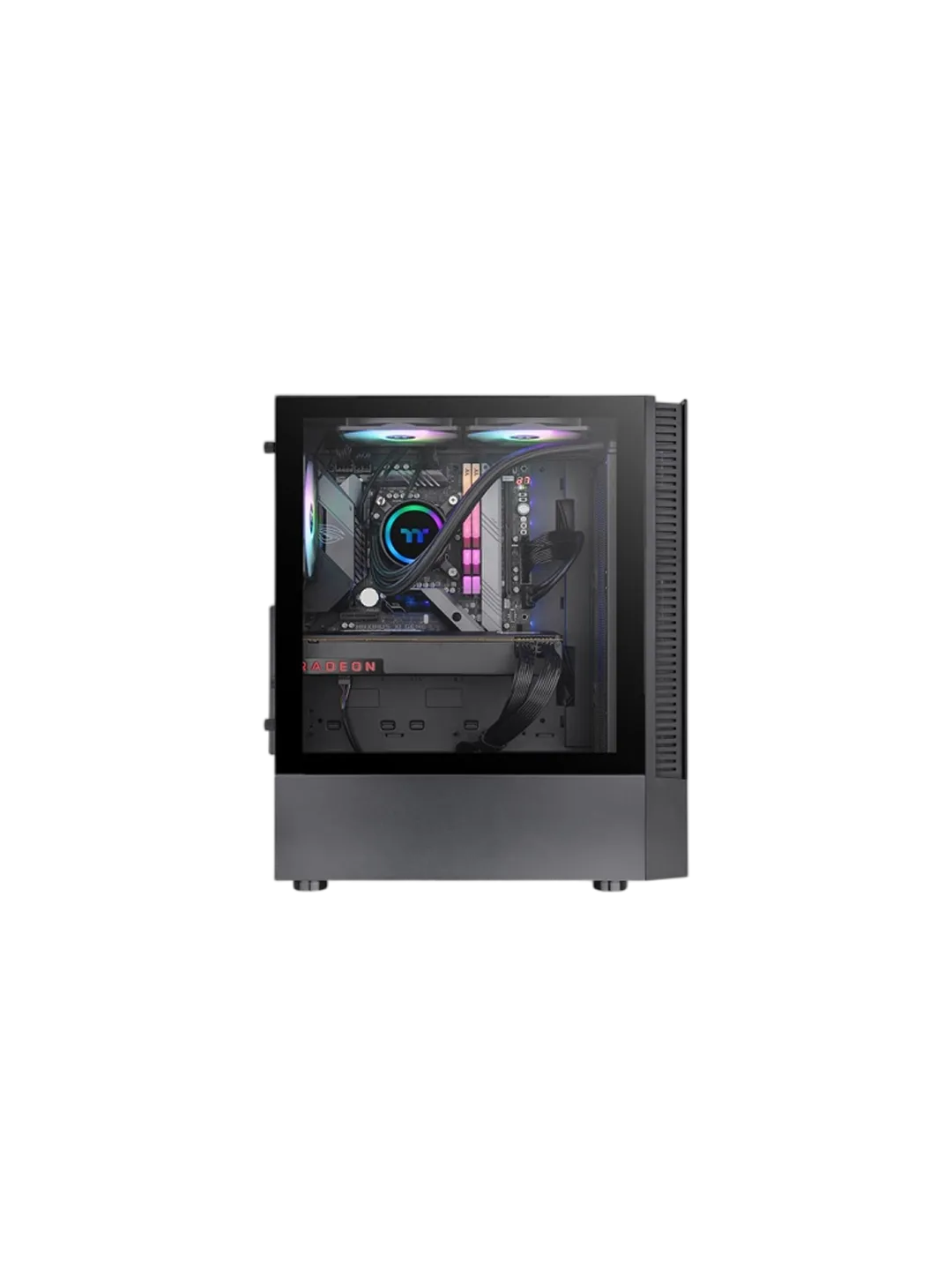 Thermaltake View 200 TG ARGB Black Computer Case — 2
