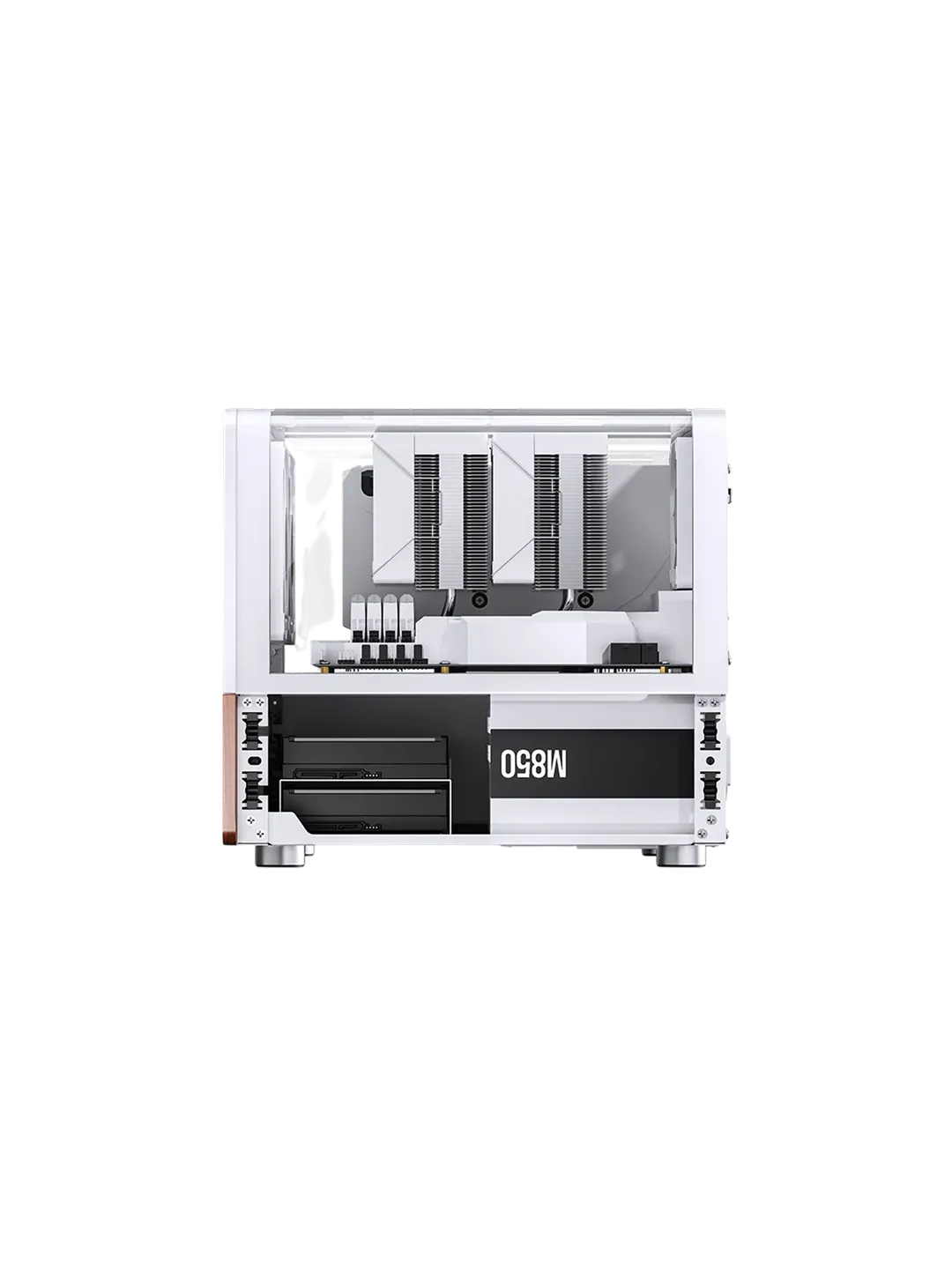 Jonsbo V12 White Computer Case — 4