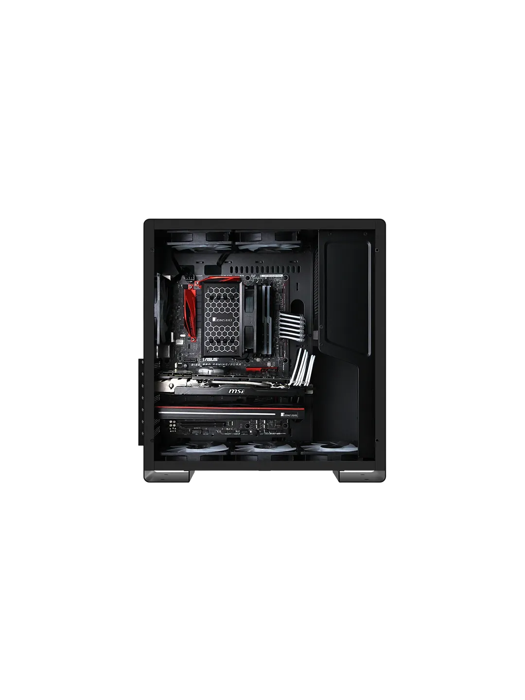 Jonsbo U5 Black Kompyuter Korpusi — 2