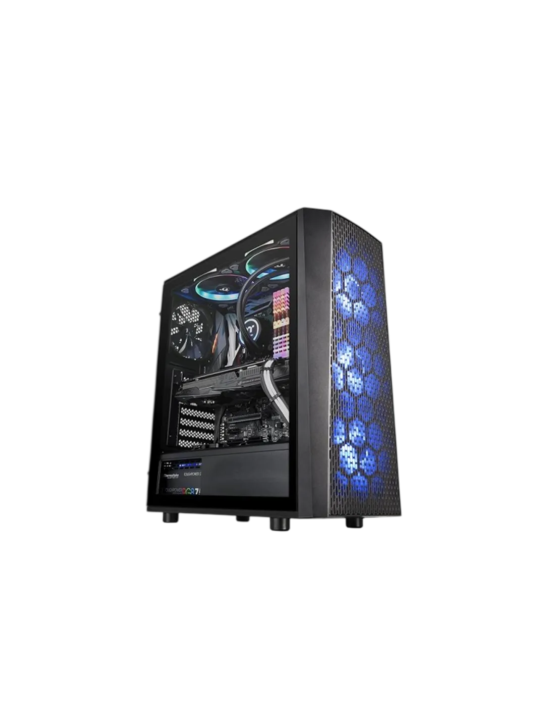 Корпус компьютера Thermaltake Versa J24 TG RGB Black