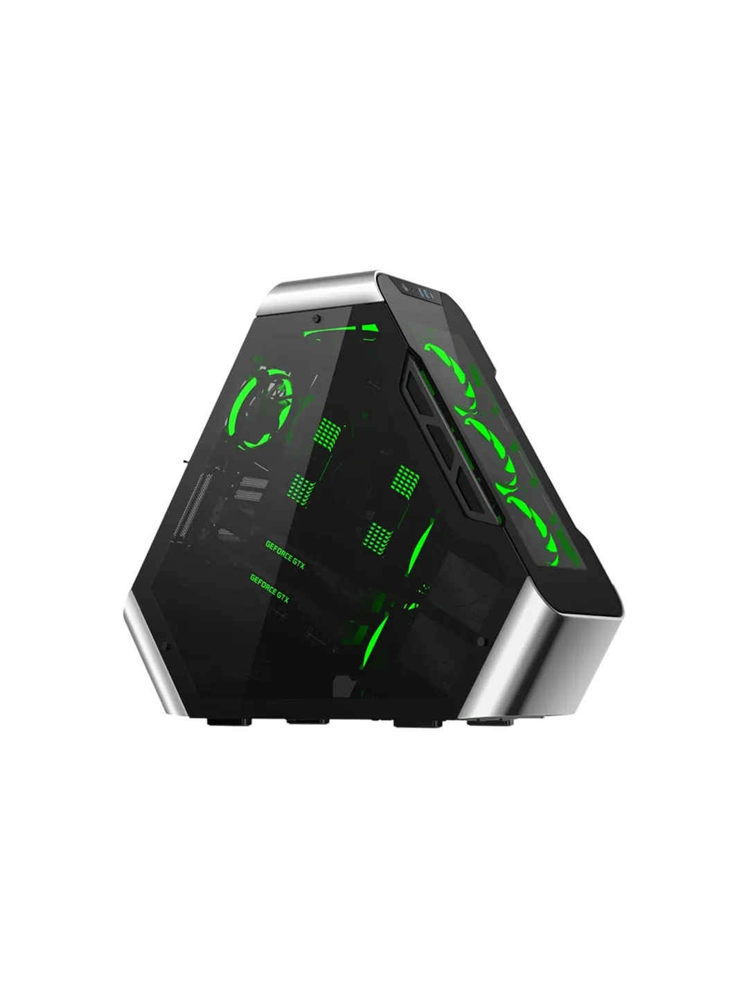 Jonsbo TR03-G Silver Computer Case