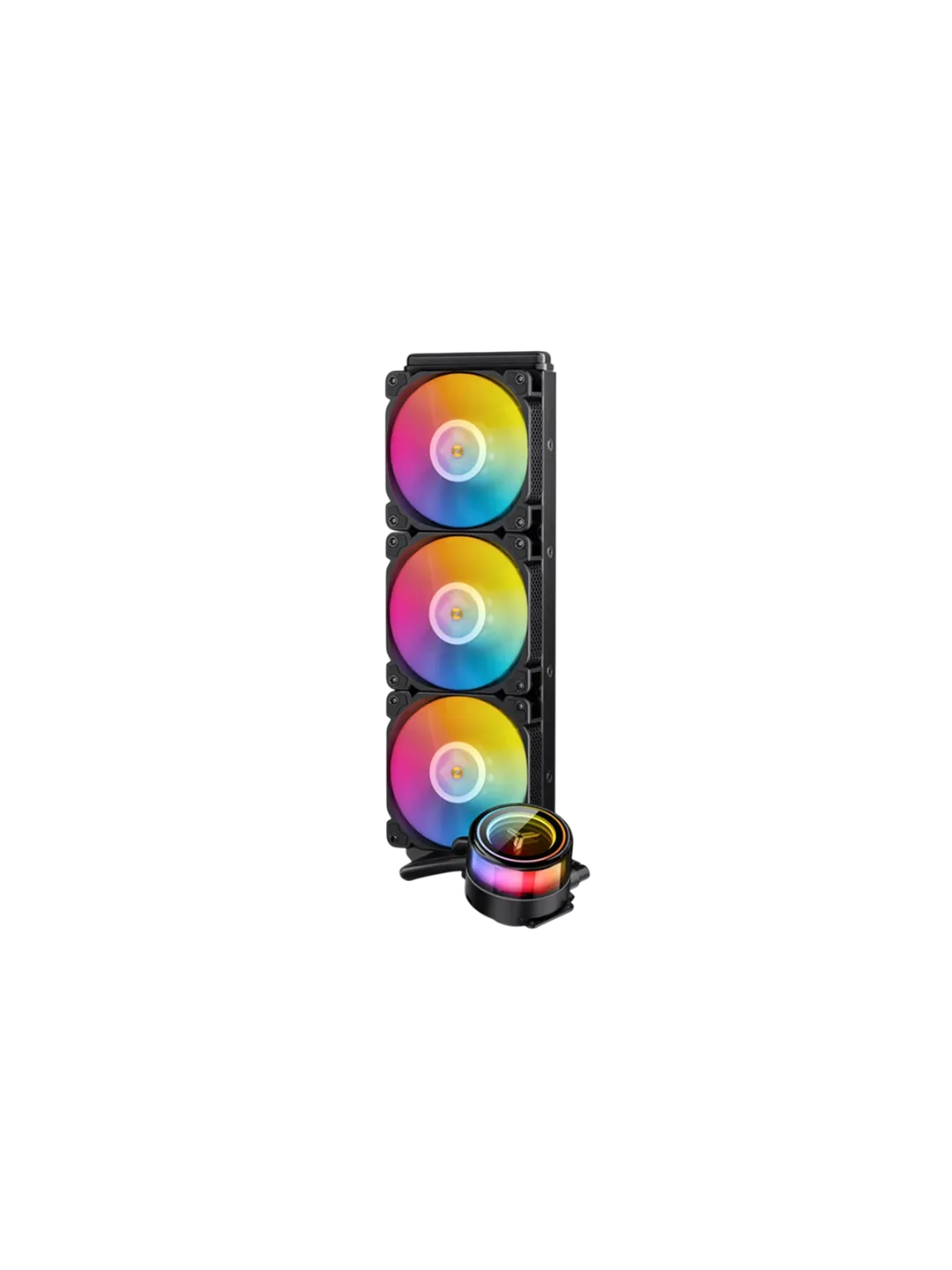 Jonsbo TW7-360 ARGB Black suvli sovutgich tizimi (360mm radiator, ARGB fanlar bilan)