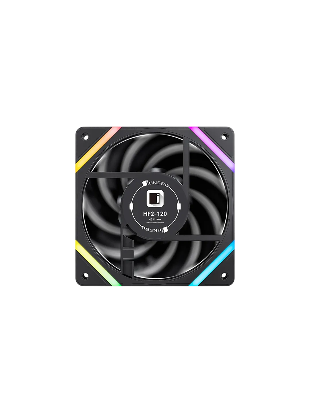 Jonsbo HF2-120B Black CPU Kuler — 4