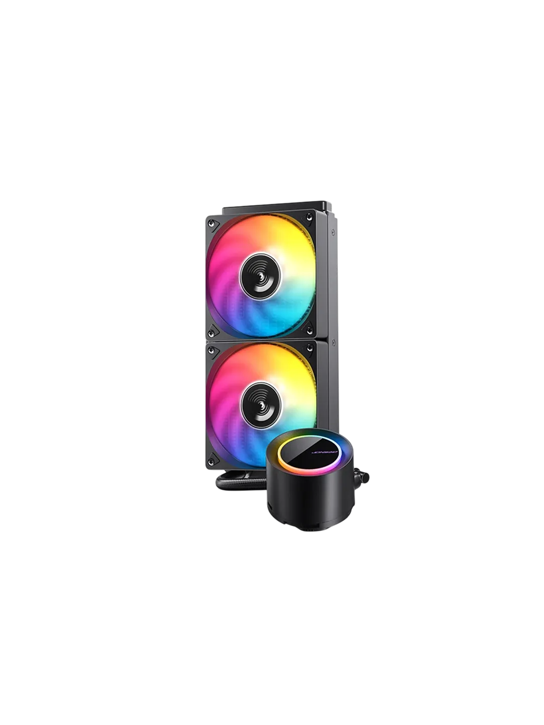 Jonsbo TG-240 Black suvli sovutgich tizimi