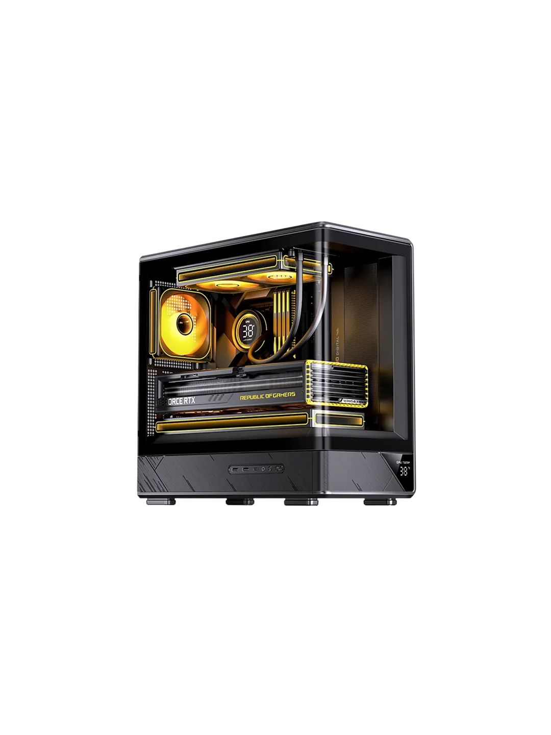 Jonsbo D200 Black Kompyuter Korpusi