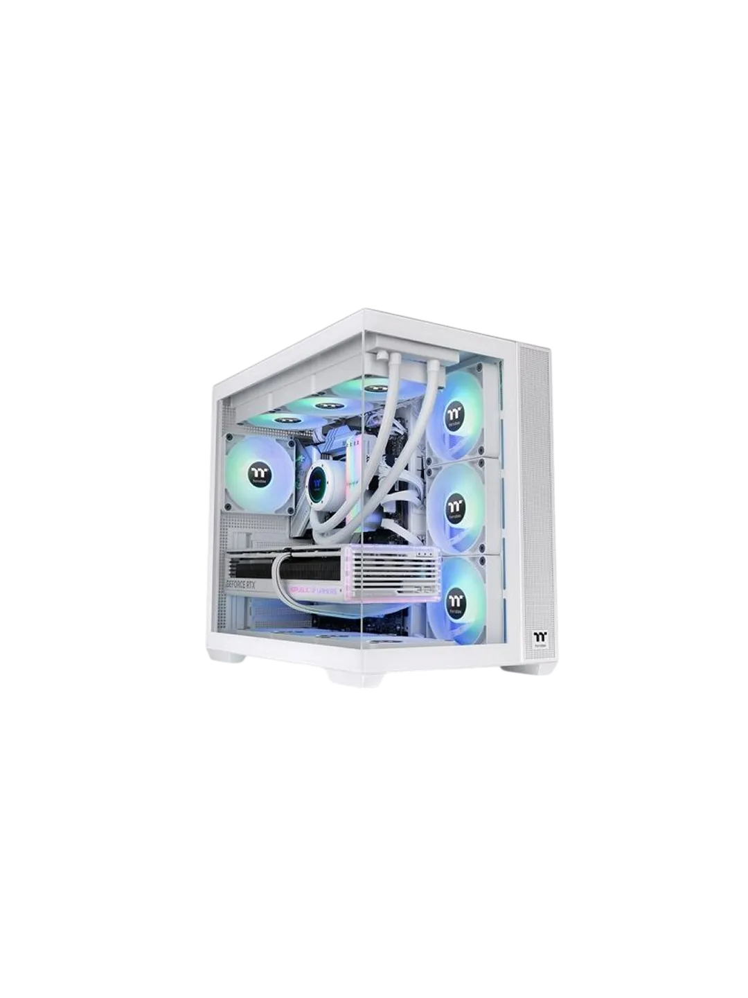 Корпус компьютера Thermaltake View 380 TG ARGB Snow