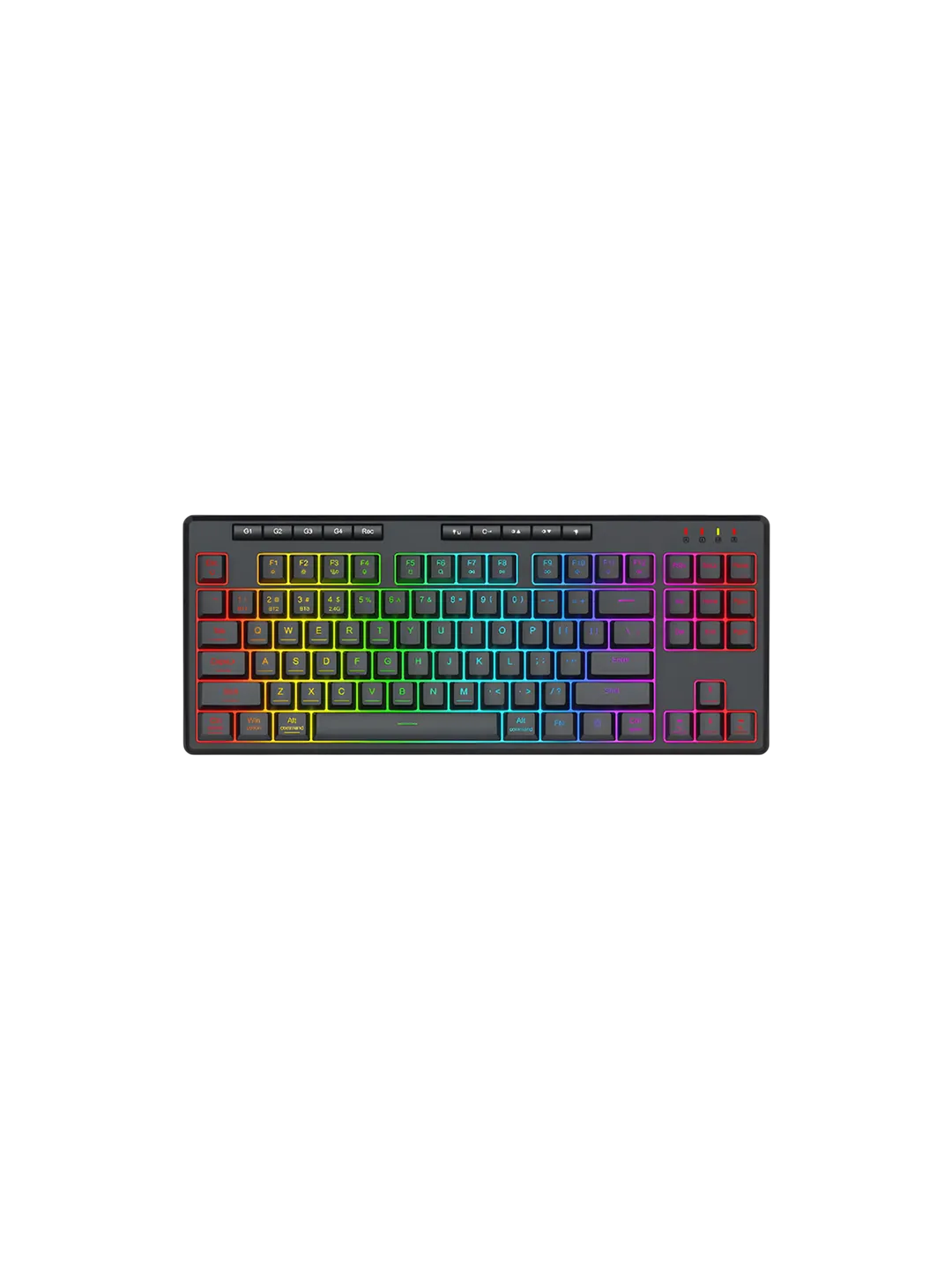 SHIVA 87 Pro K516RGB-PRO Membranli simsiz klaviatura