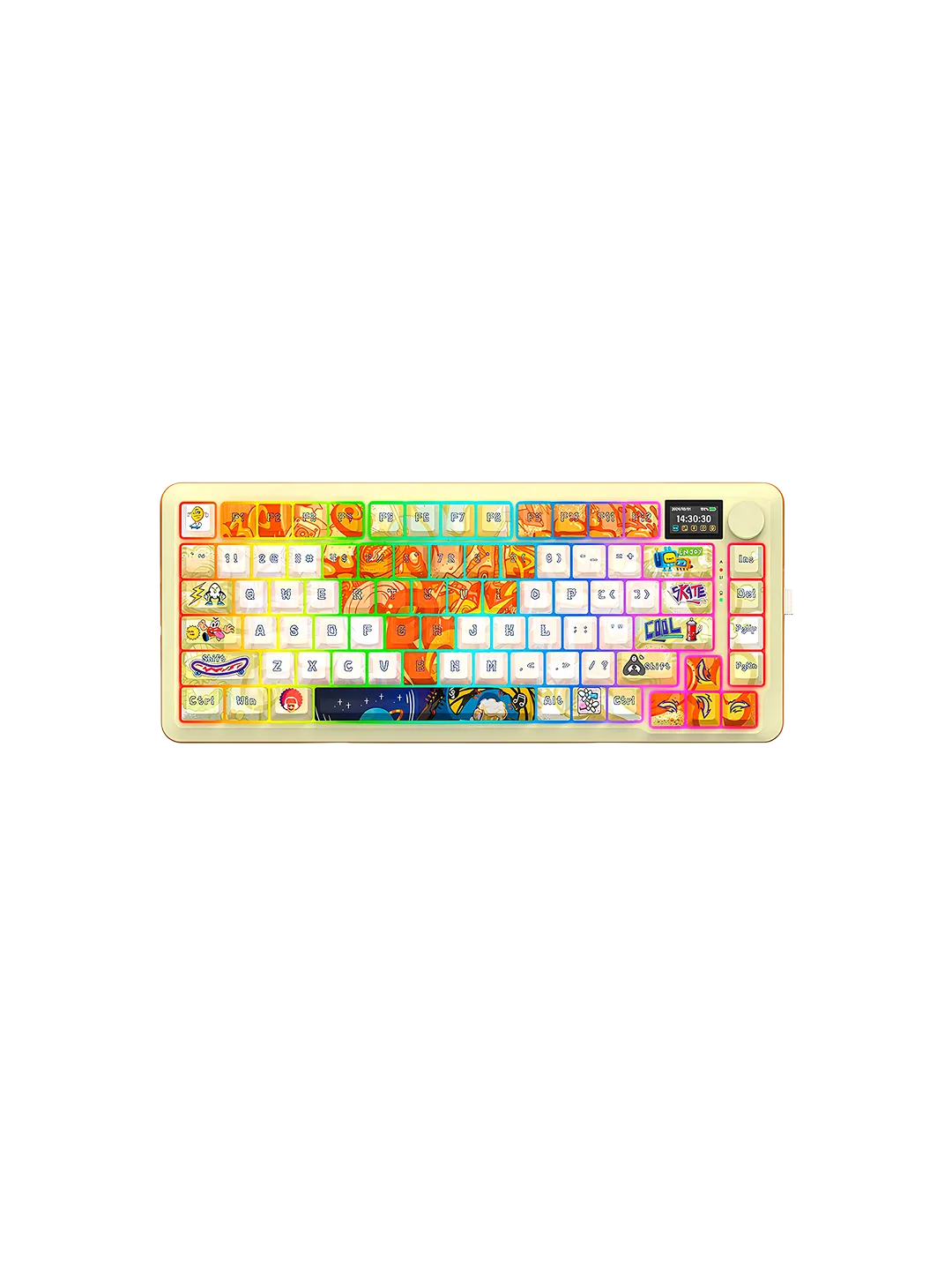 Redragon FLEKACT PRO ART K708GF-RGB-PRO Mexanik simsiz klaviatura — 2