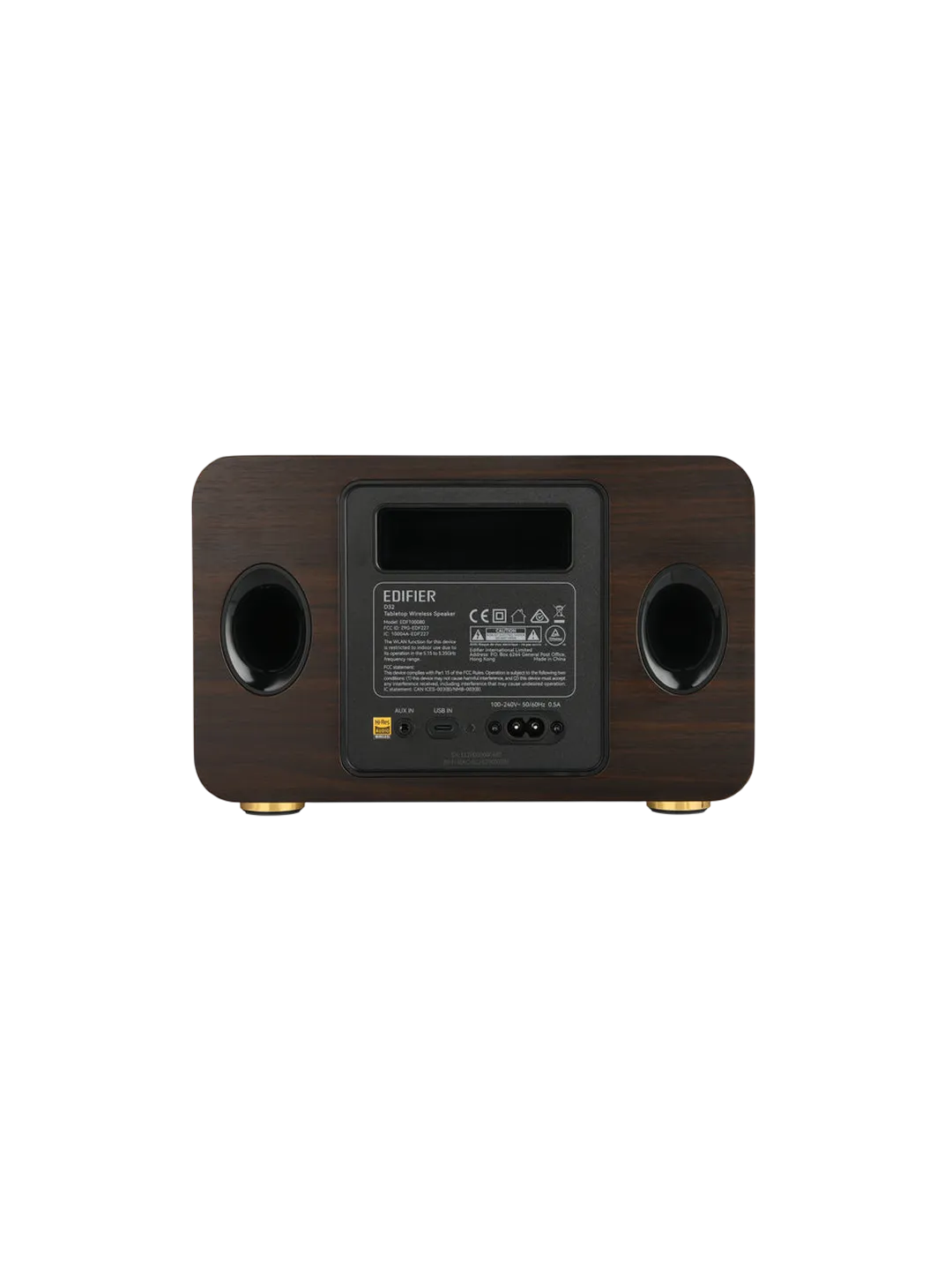 Edifier D32 Black Walnut Computer Speakers — 4