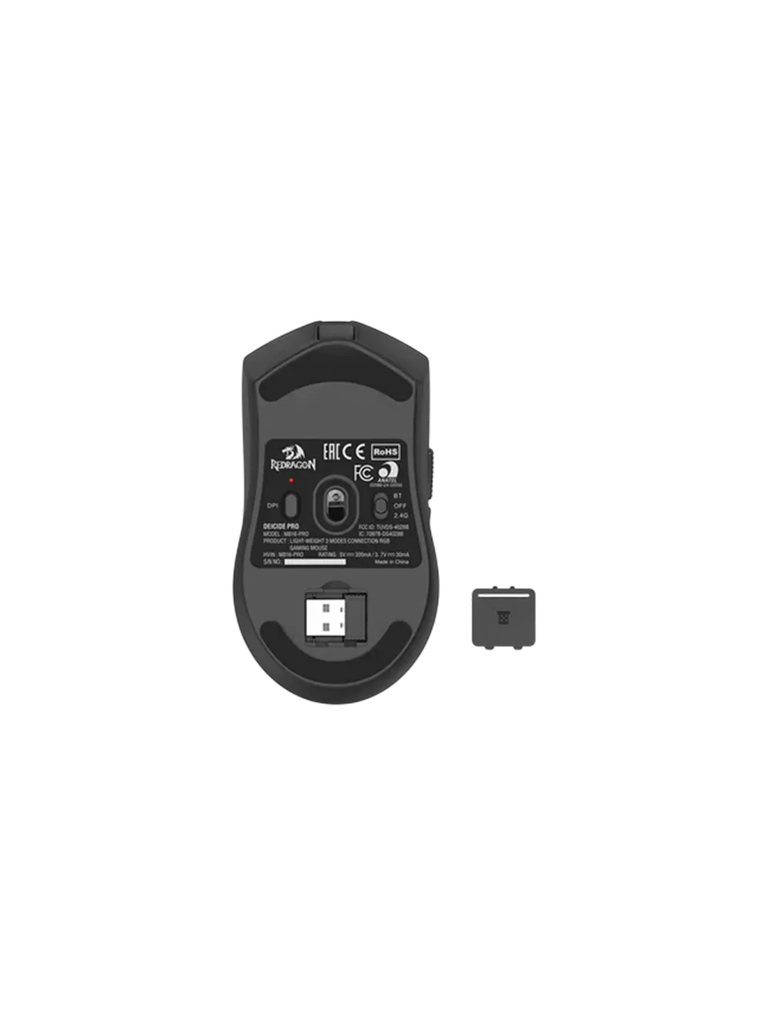 Redragon DEICIDE PRO M816RGB-LIT PRO Wireless Mouse — 2
