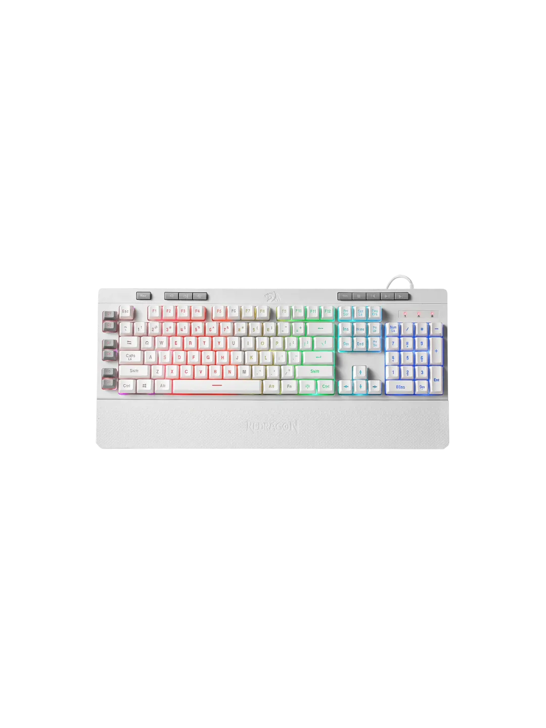 Redragon SHIVA K512RGB Oq Rangli Klaviatura