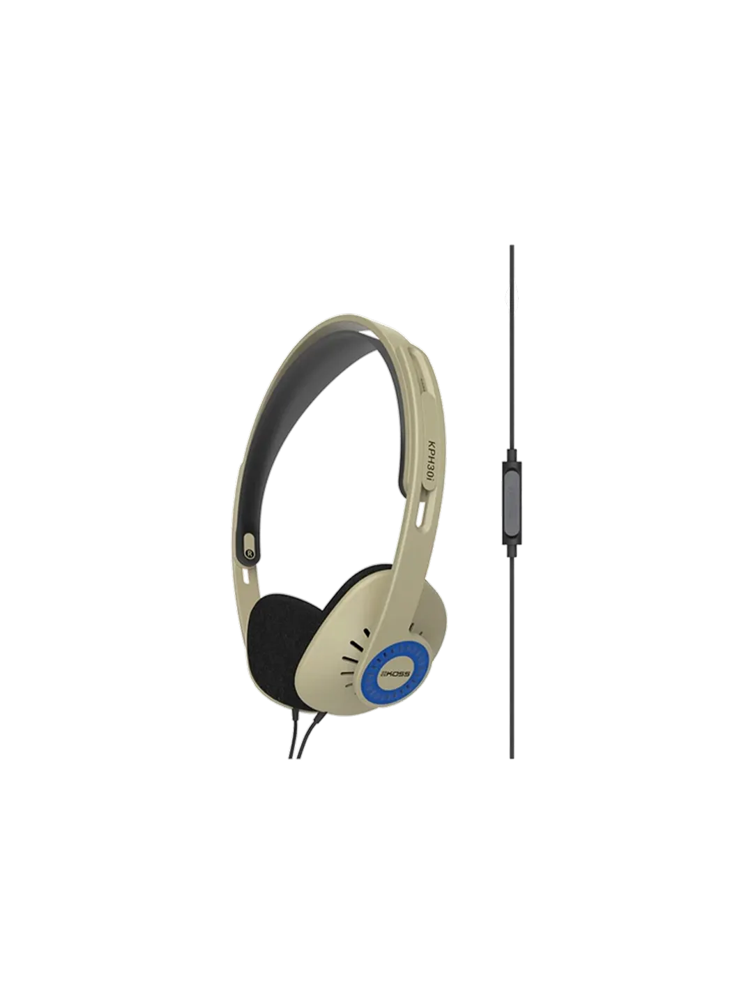 Наушники Koss KPH30iRB, Открытого типа, 3.5mm Jack, Черные — 4