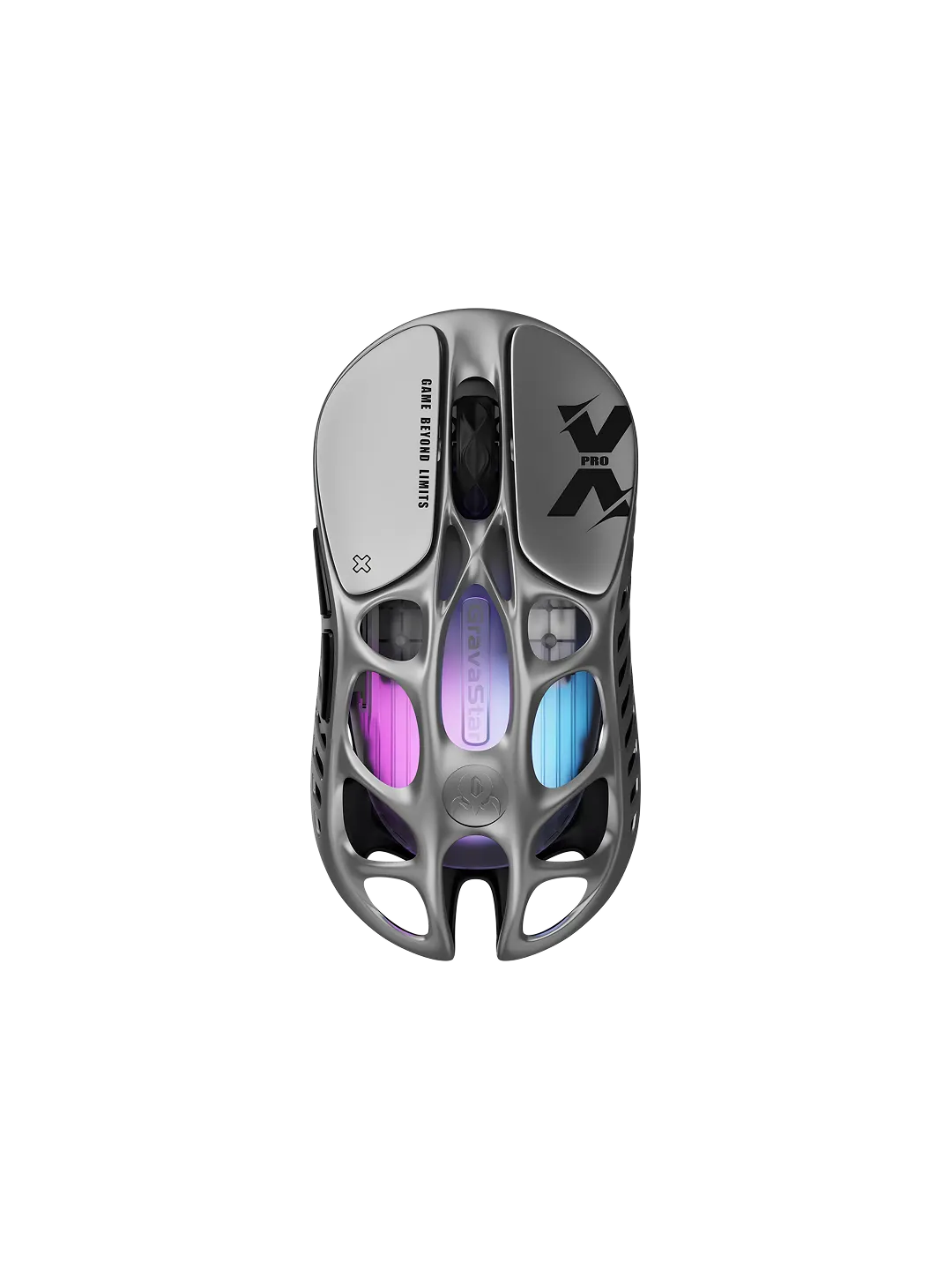 GravaStar GS X Pro Mouse - Gray