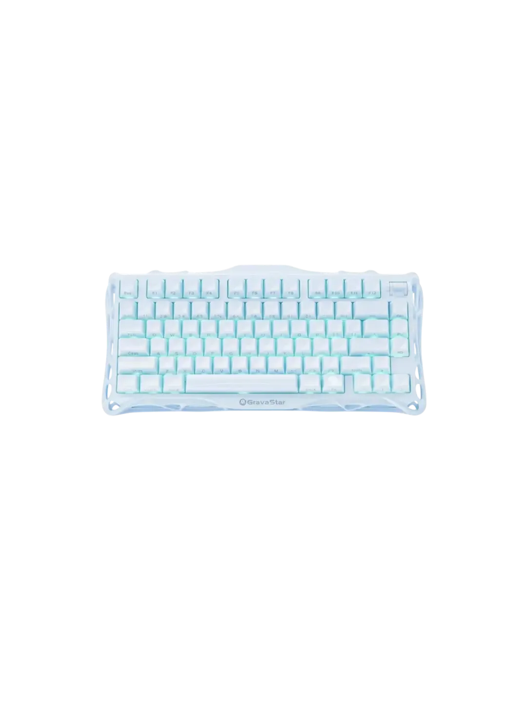 GravaStar Mercury K1 - Ice Blue klaviatura — 4