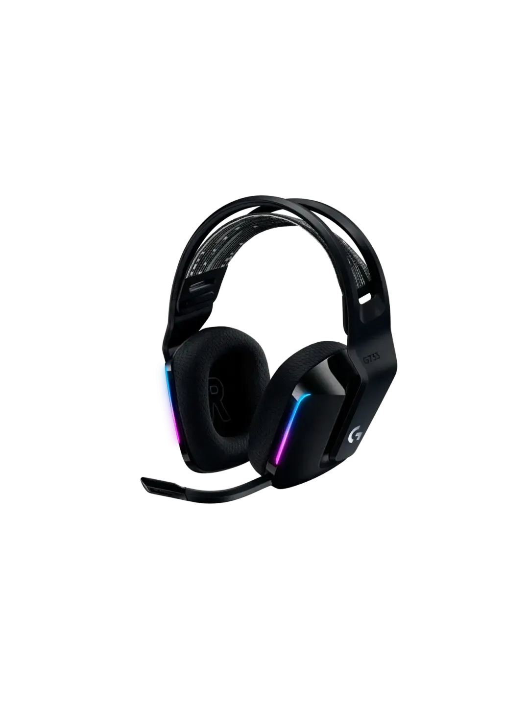 Logitech G733 Wireless Gaming Headset, Qora