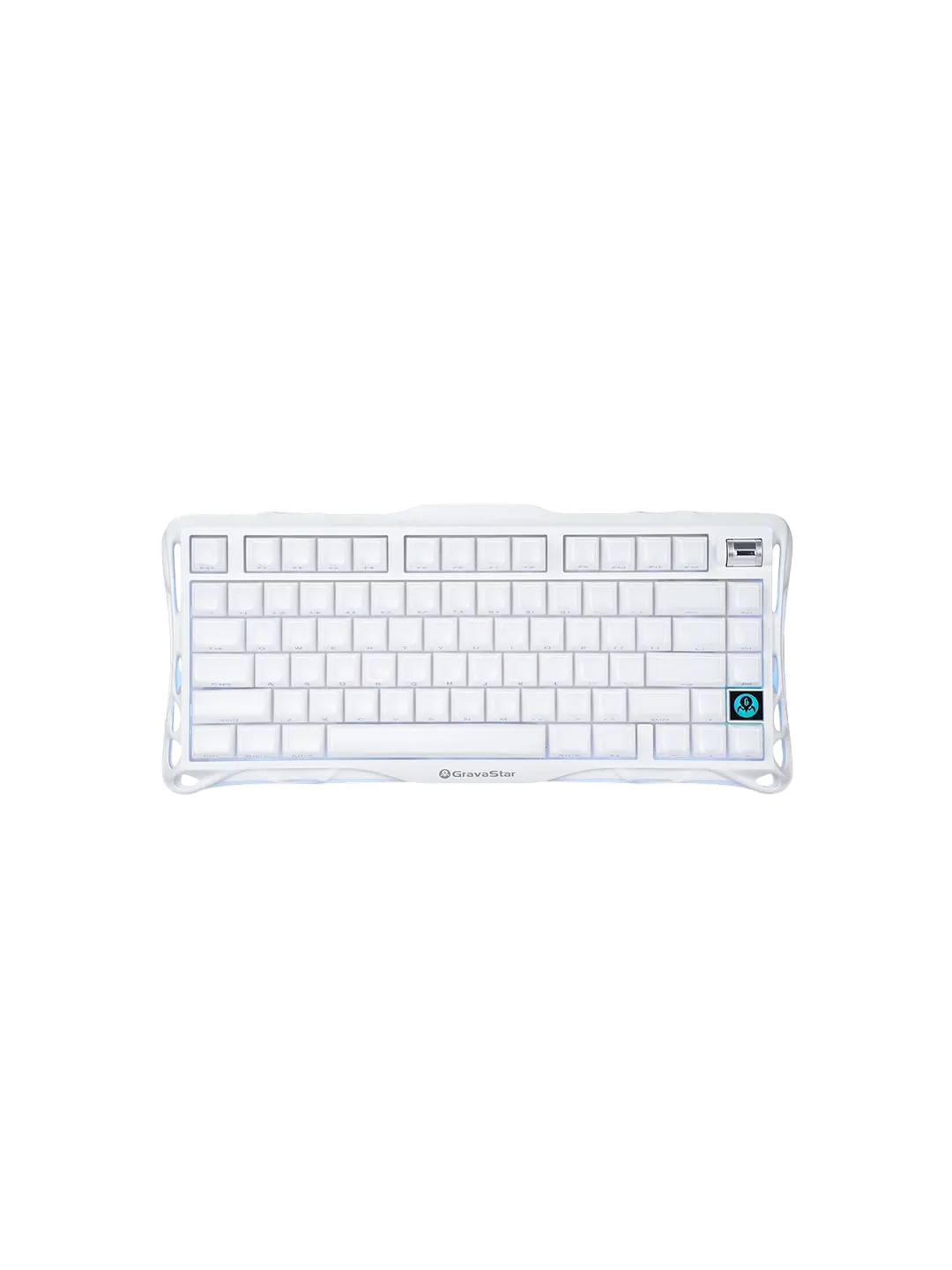 GravaStar Mercury K1 - Opaline White klaviatura — 3