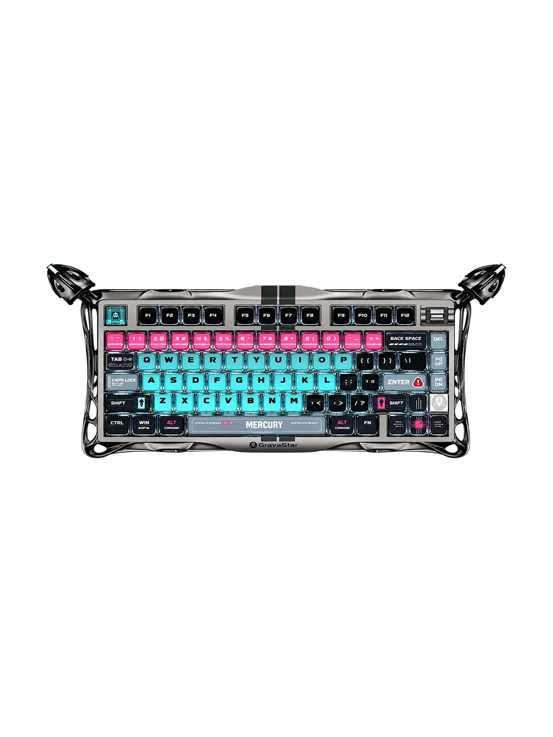 GravaStar Mercury V75 Pro - Cyberpunk mexanik klaviatura — 2