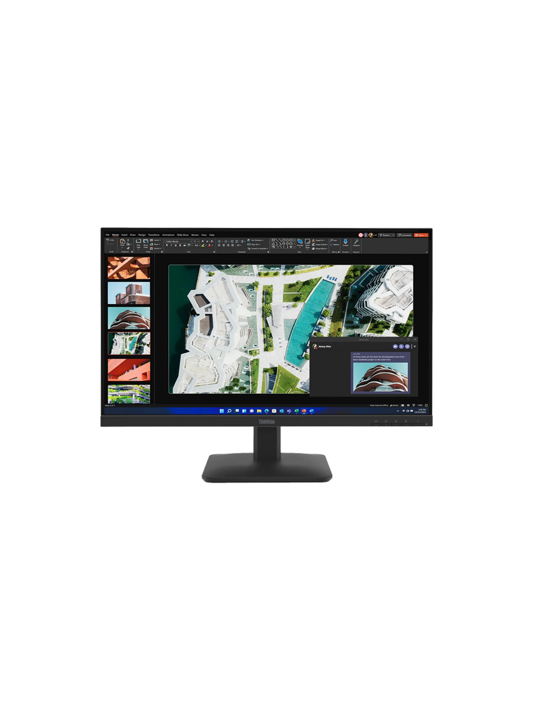 Lenovo - 27 ThinkVision S27-4e Monitor, IPS, 4ms, 100Hz, FHD (1920x1080), HDMI, VGA