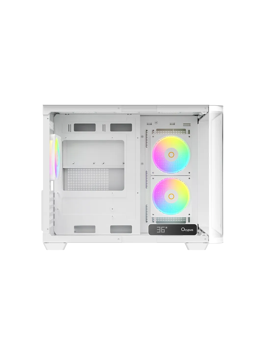 Ocypus Iota C50 WH Curve ARGB Digital Kompyuter Korpus — 2
