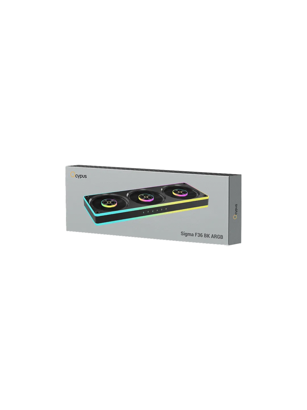 Ocypus Sigma F36 BK ARGB Korpus Ventilyatorlari Komplekti — 4