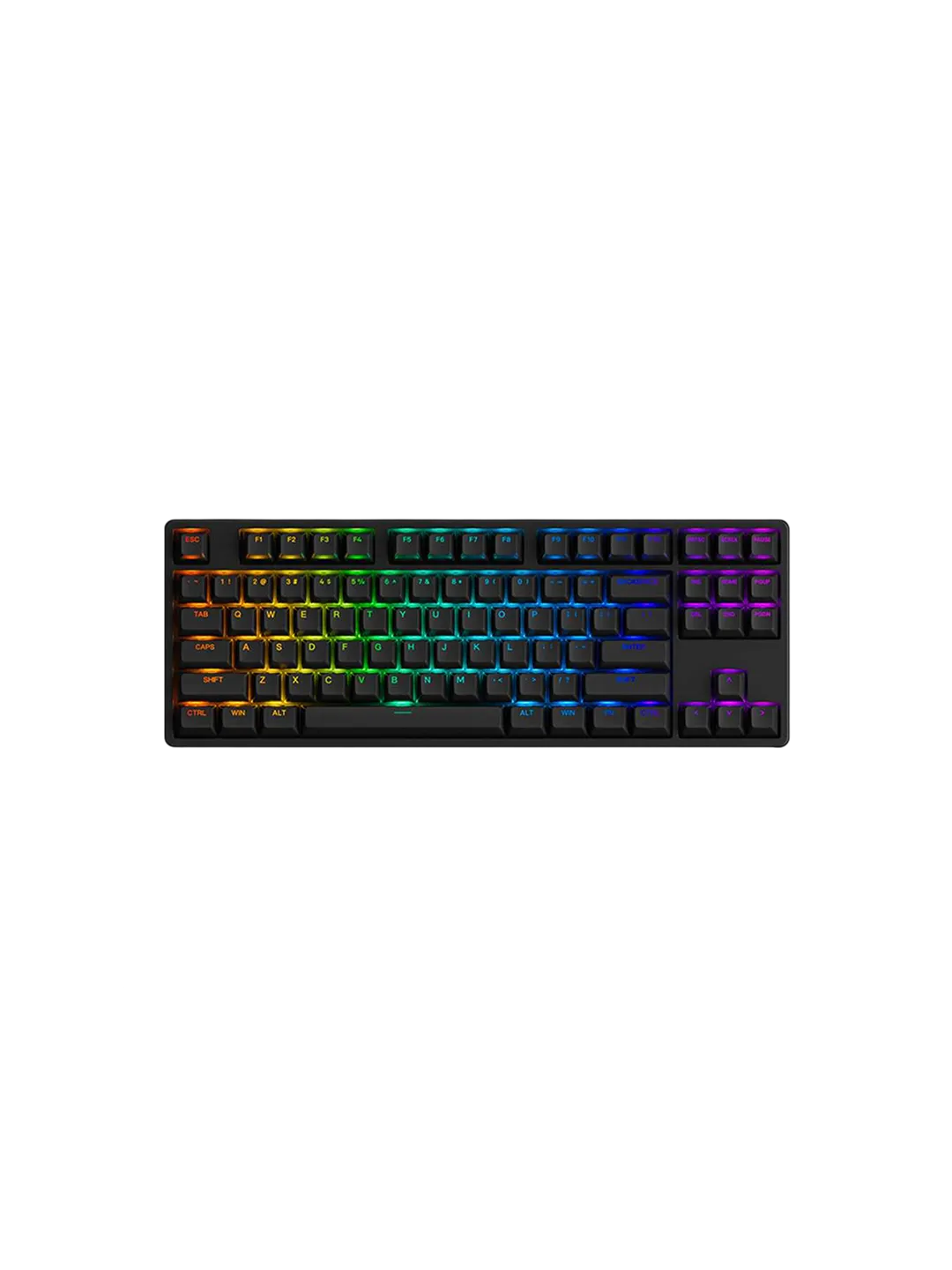 AKKO MonsGeek 5087S Plus Black Shine-Through Klaviatura — 2