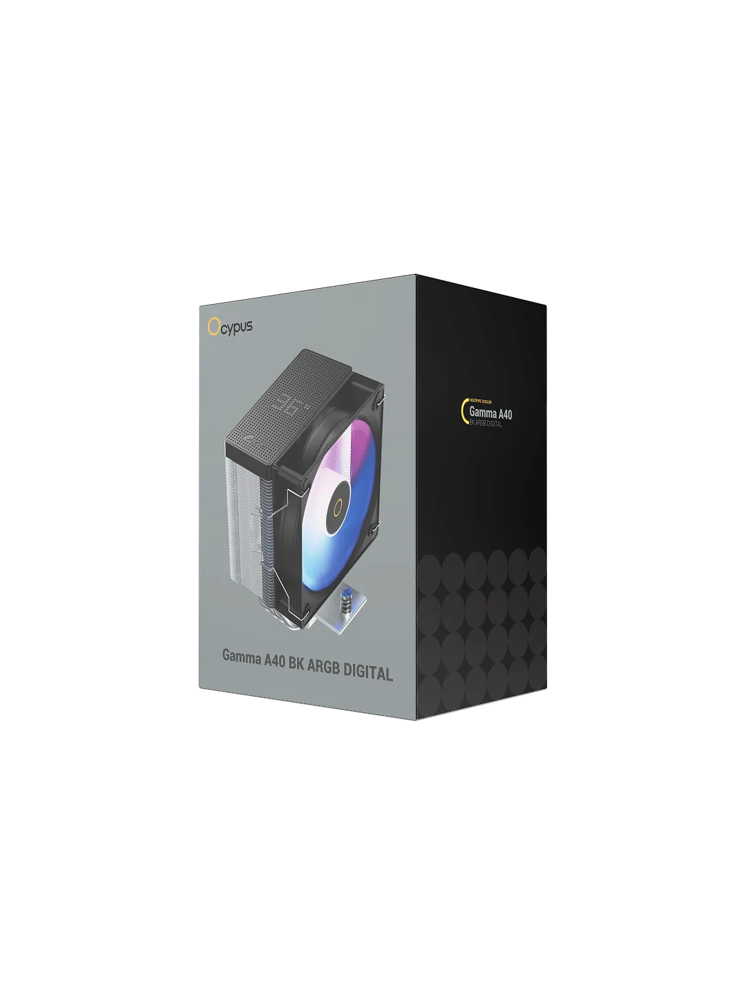 Ocypus Gamma A40 BK ARGB Digital protsessor sovutgichi — 4
