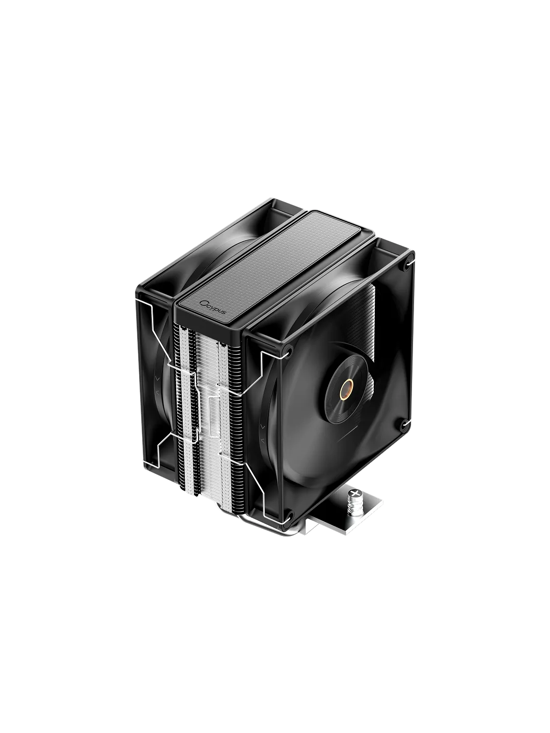 Ocypus Delta A40 Elite BK Dual Fan Protsessor Kuler
