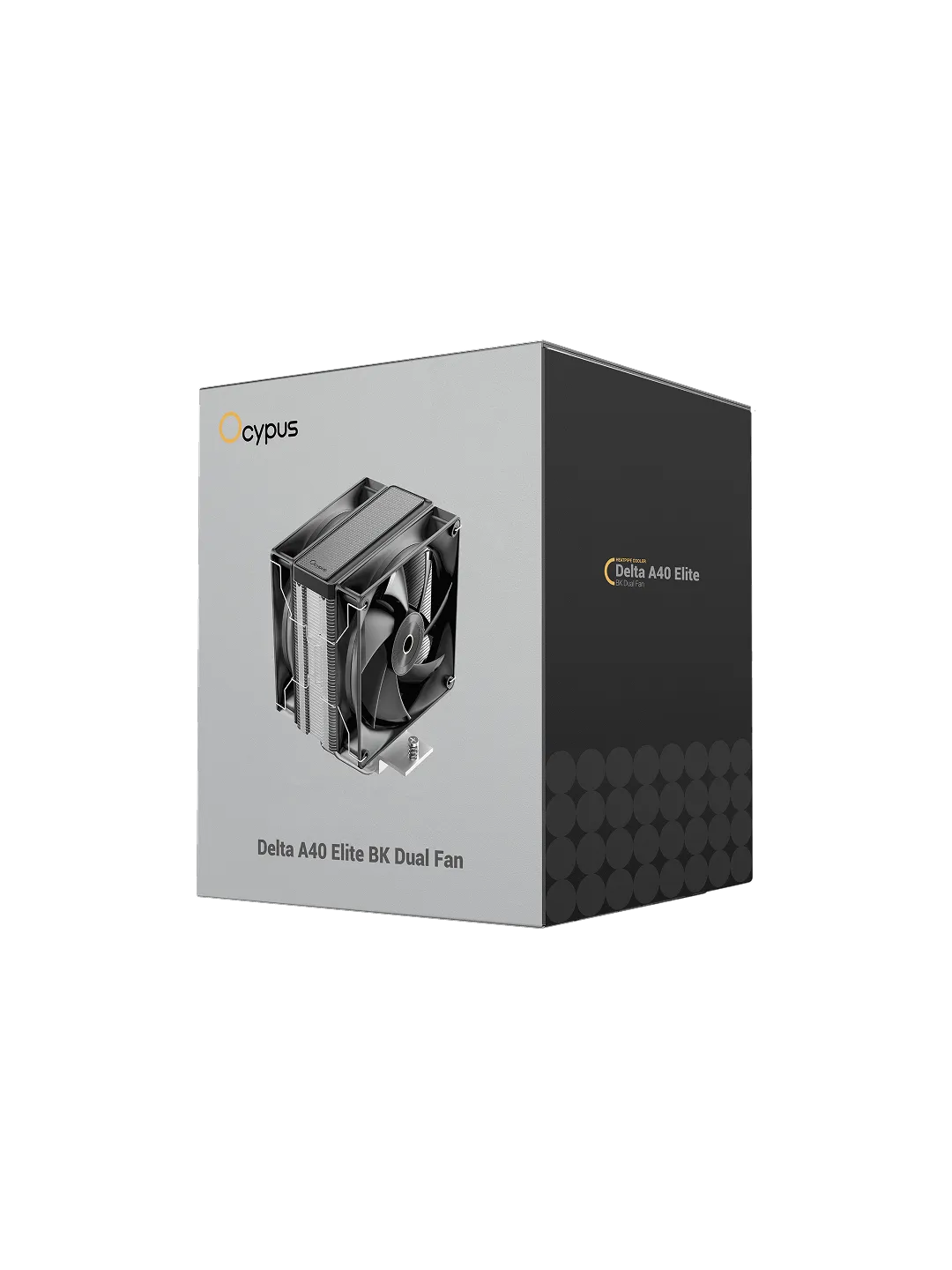 Ocypus Delta A40 Elite BK Dual Fan Protsessor Kuler — 4
