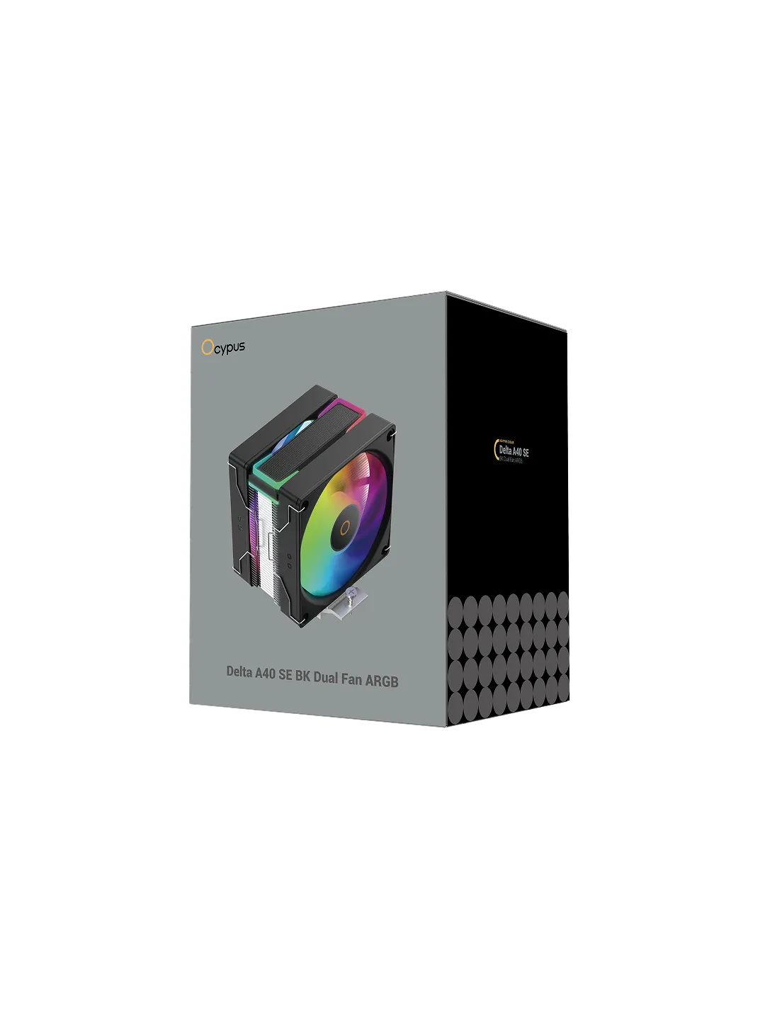 Ocypus Delta A40 SE BK Dual Fan ARGB protsessor sovutgichi — 4