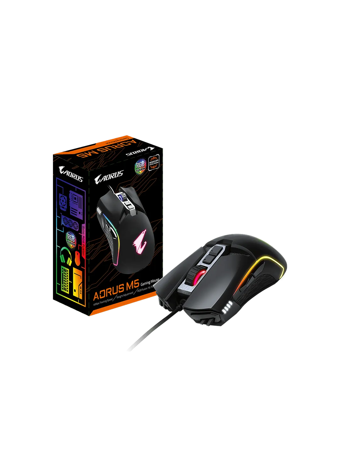 GIGABYTE AORUS M5 O'yin sichqoni — 4