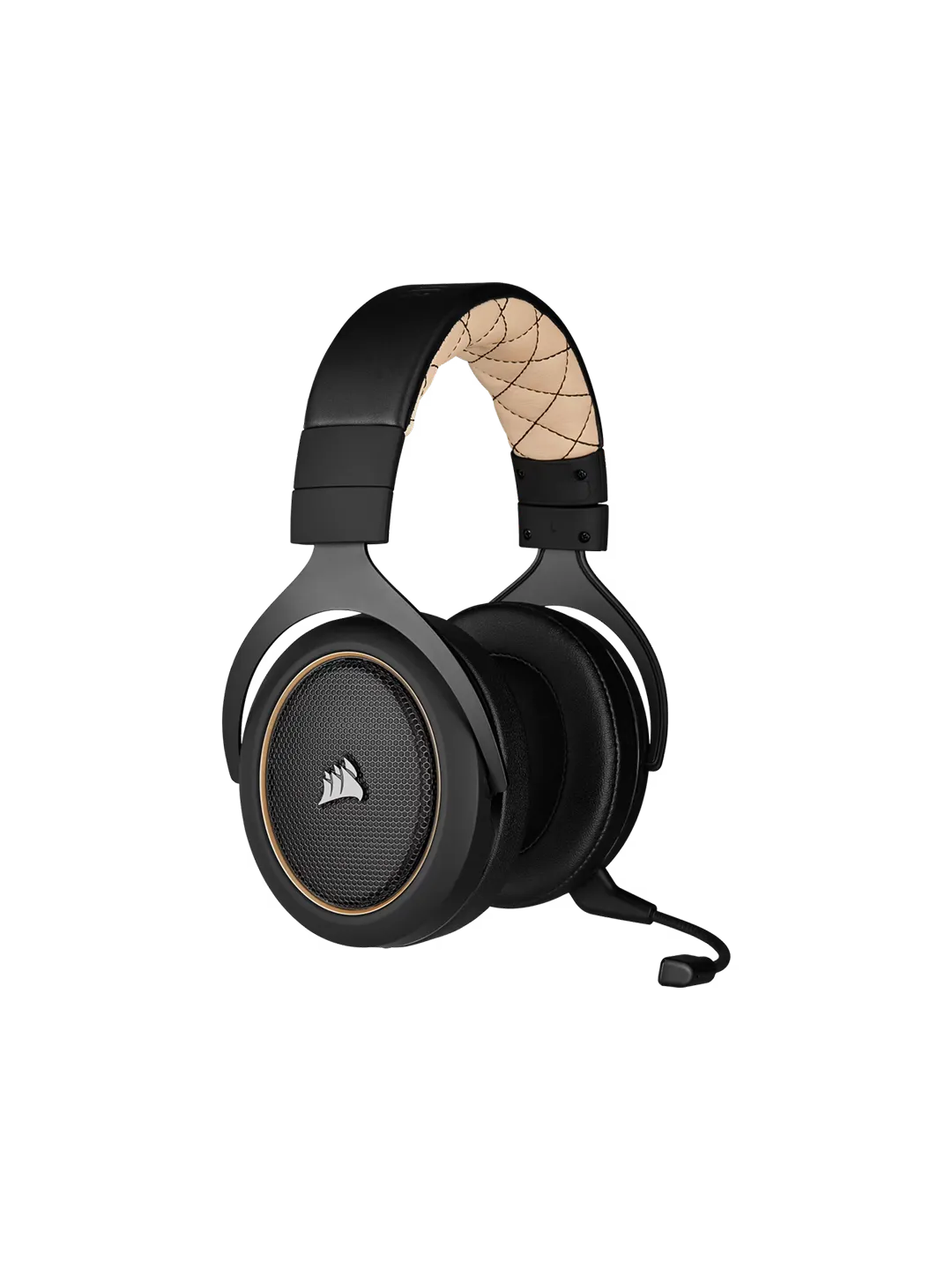 Corsair HS70 PRO WIRELESS Cream Gaming Headset — 2