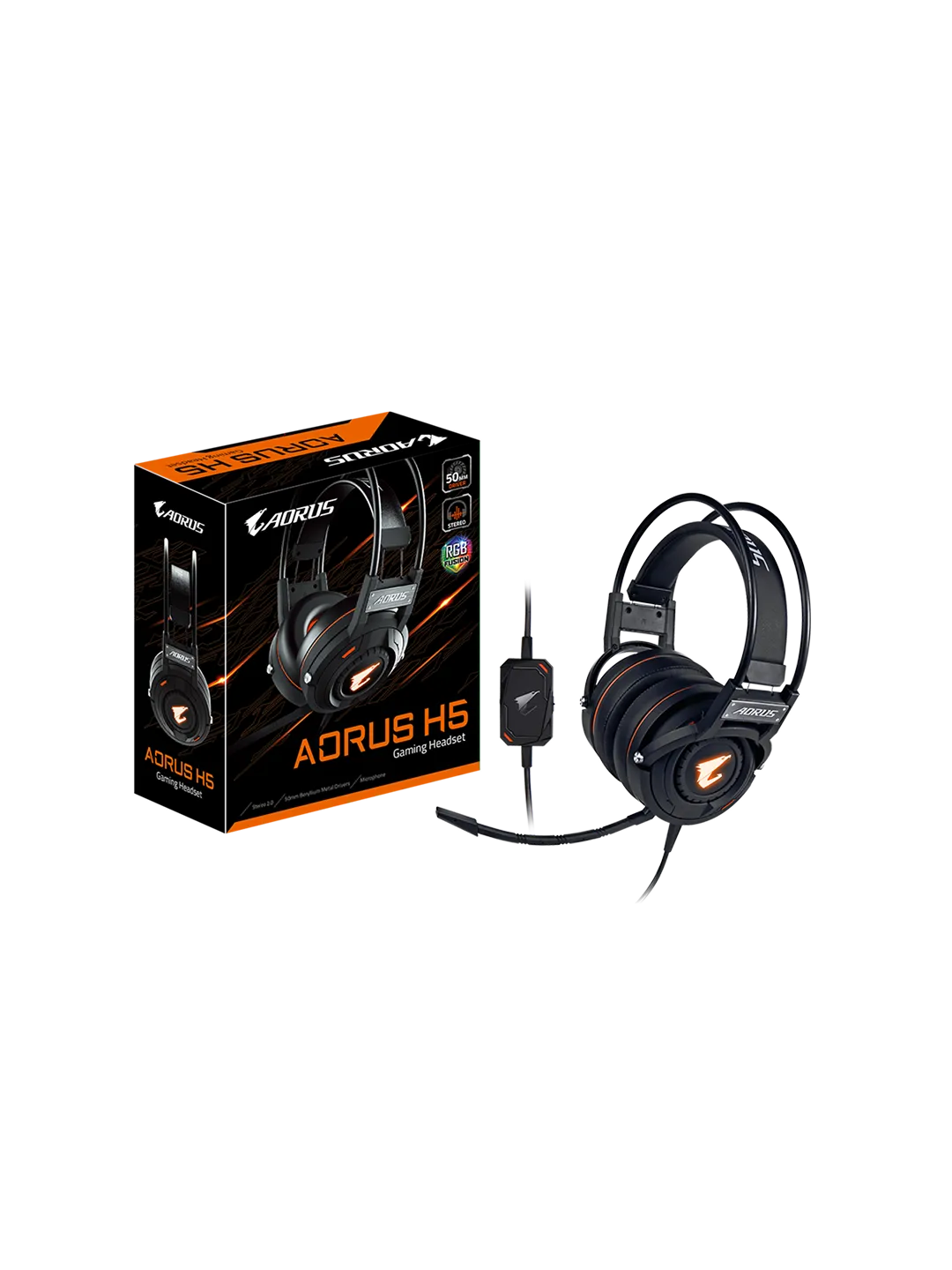 GIGABYTE AORUS H5 Gaming Headset — 4