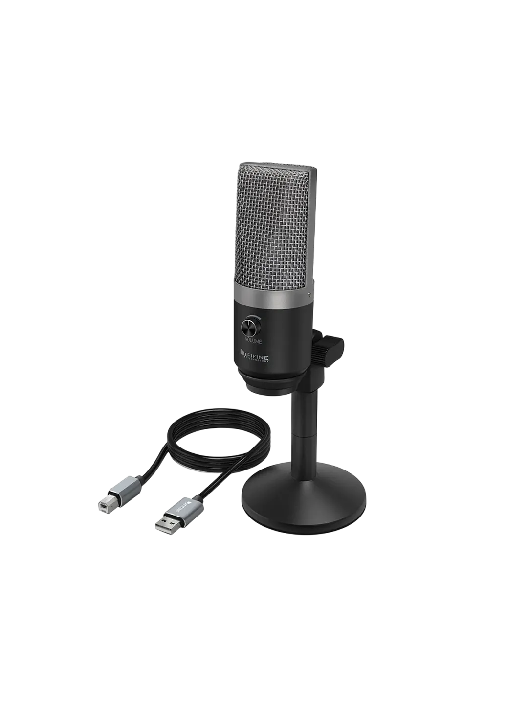 FIFINE K670 Mikrofon, USB, Kondensator, 192 kHz/24-bit, Ovozli yozuv uchun — 3