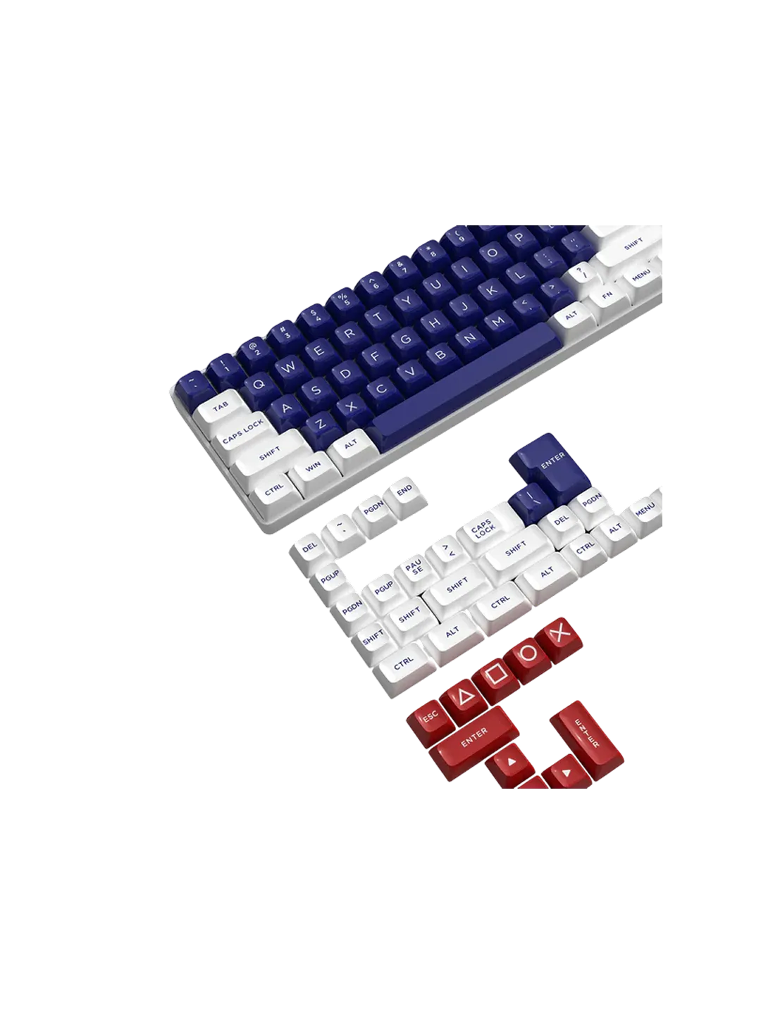Набор PBT кейкапов для клавиатуры ATTACK SHARK 149 клавиш PBT