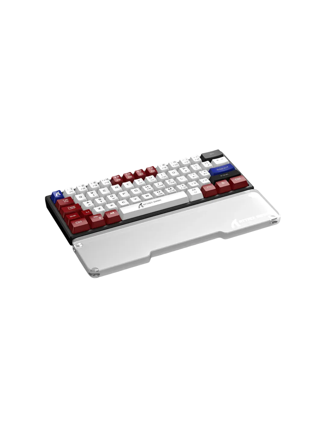 ATTACK SHARK Acrylic Wrist Rest for 61 Keys Keyboard