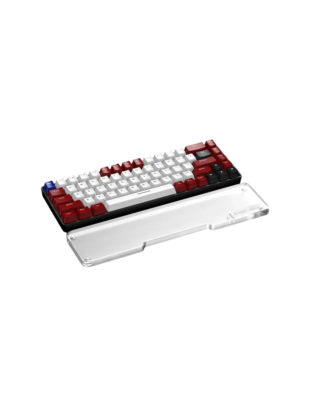 ATTACK SHARK Acrylic Wrist Rest for 68 Keys Keyboard — 2
