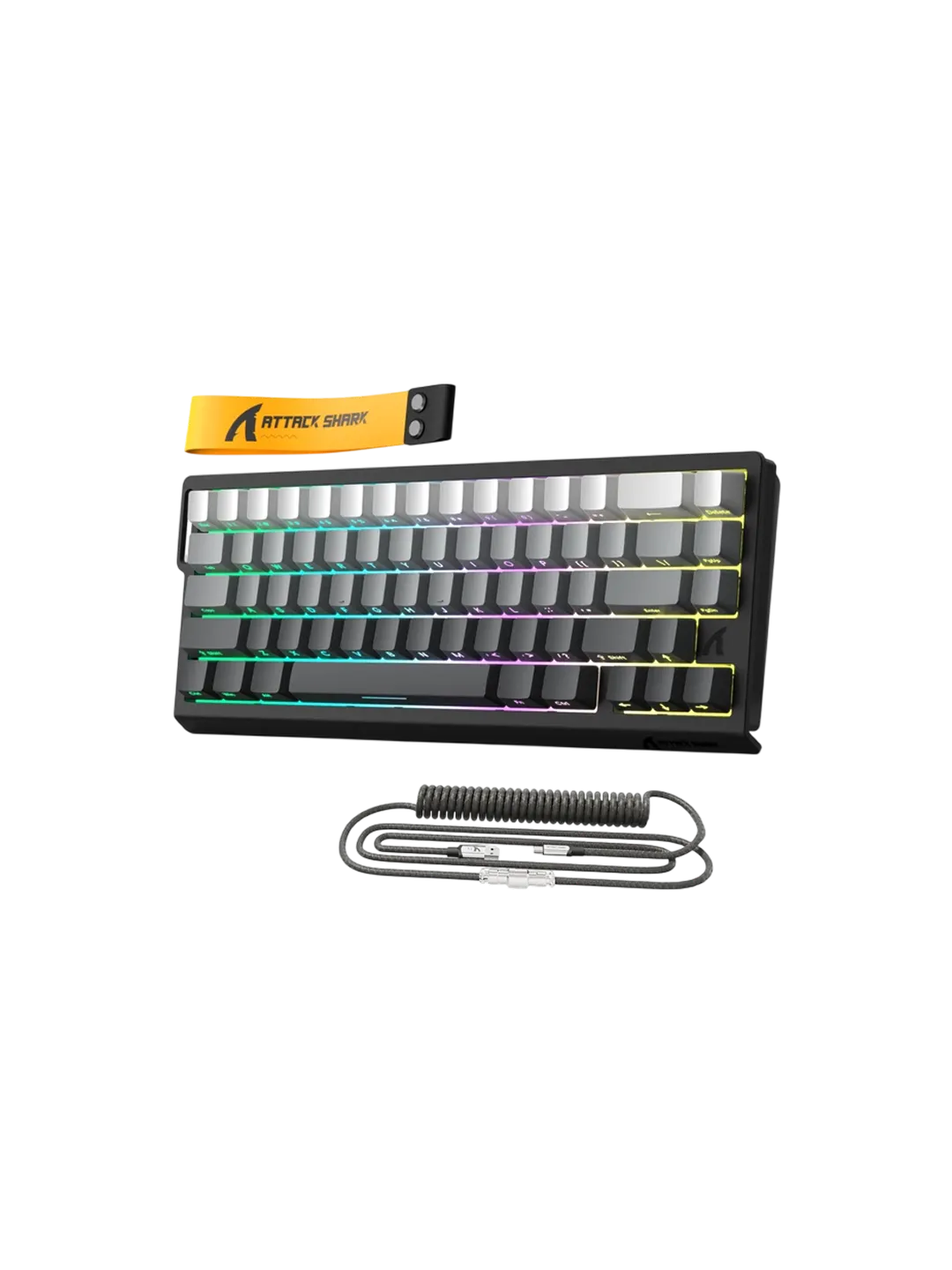 Игровая клавиатура Attack X68 HE, механические клавиши, RGB подсветка, USB