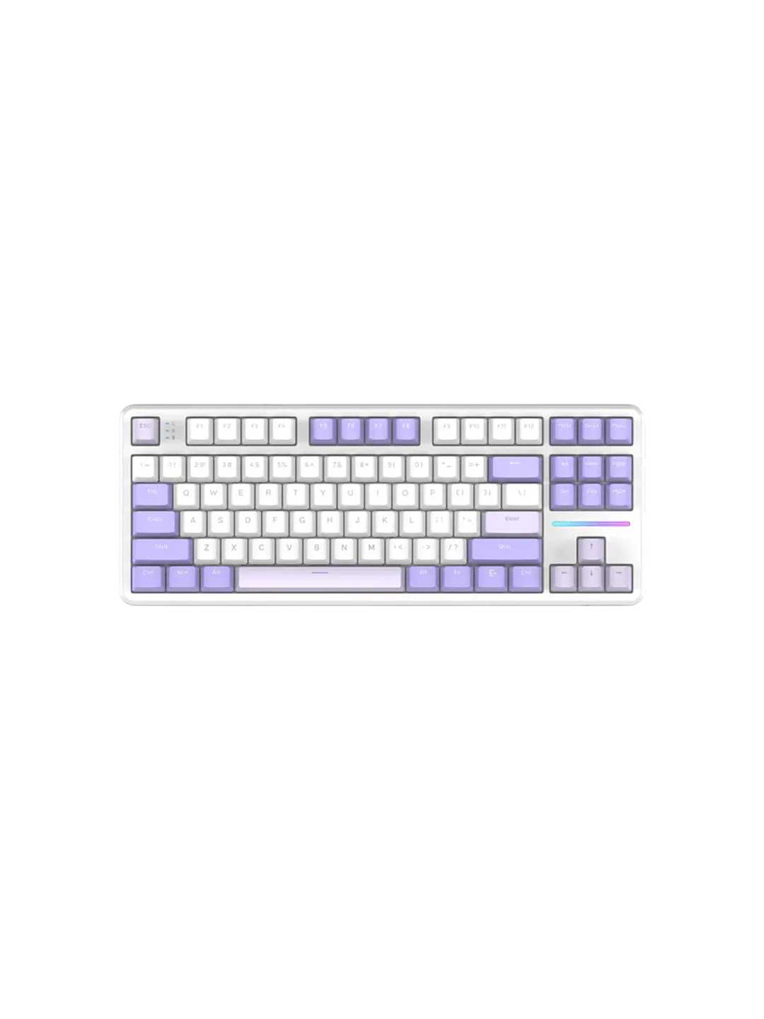 Игровая клавиатура Attack X87, RGB подсветка, механические клавиши — 2