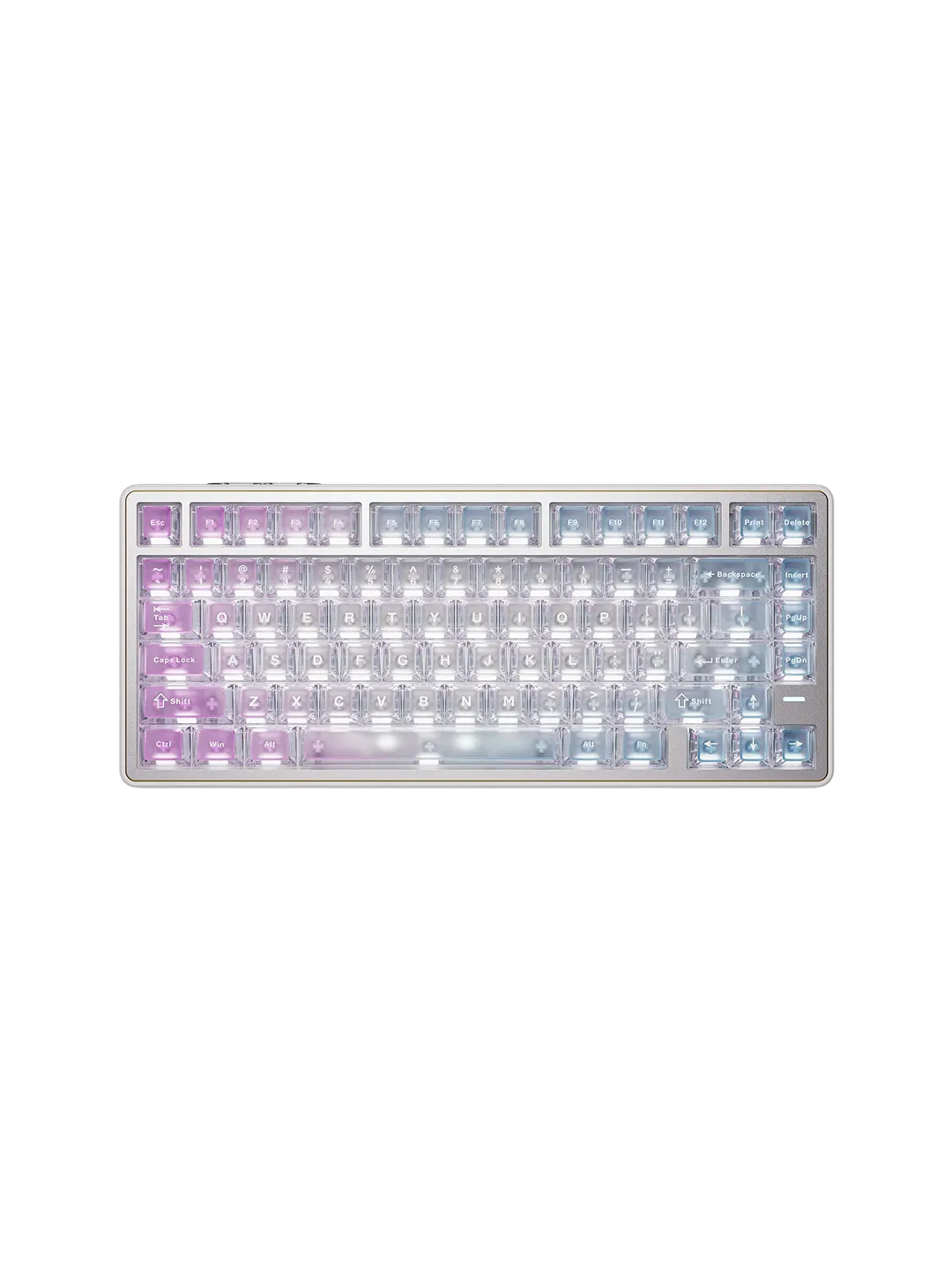 VGN Neon Super Competitive Edition Magnitli Klaviatura, Pushti-Ko'k Gradient