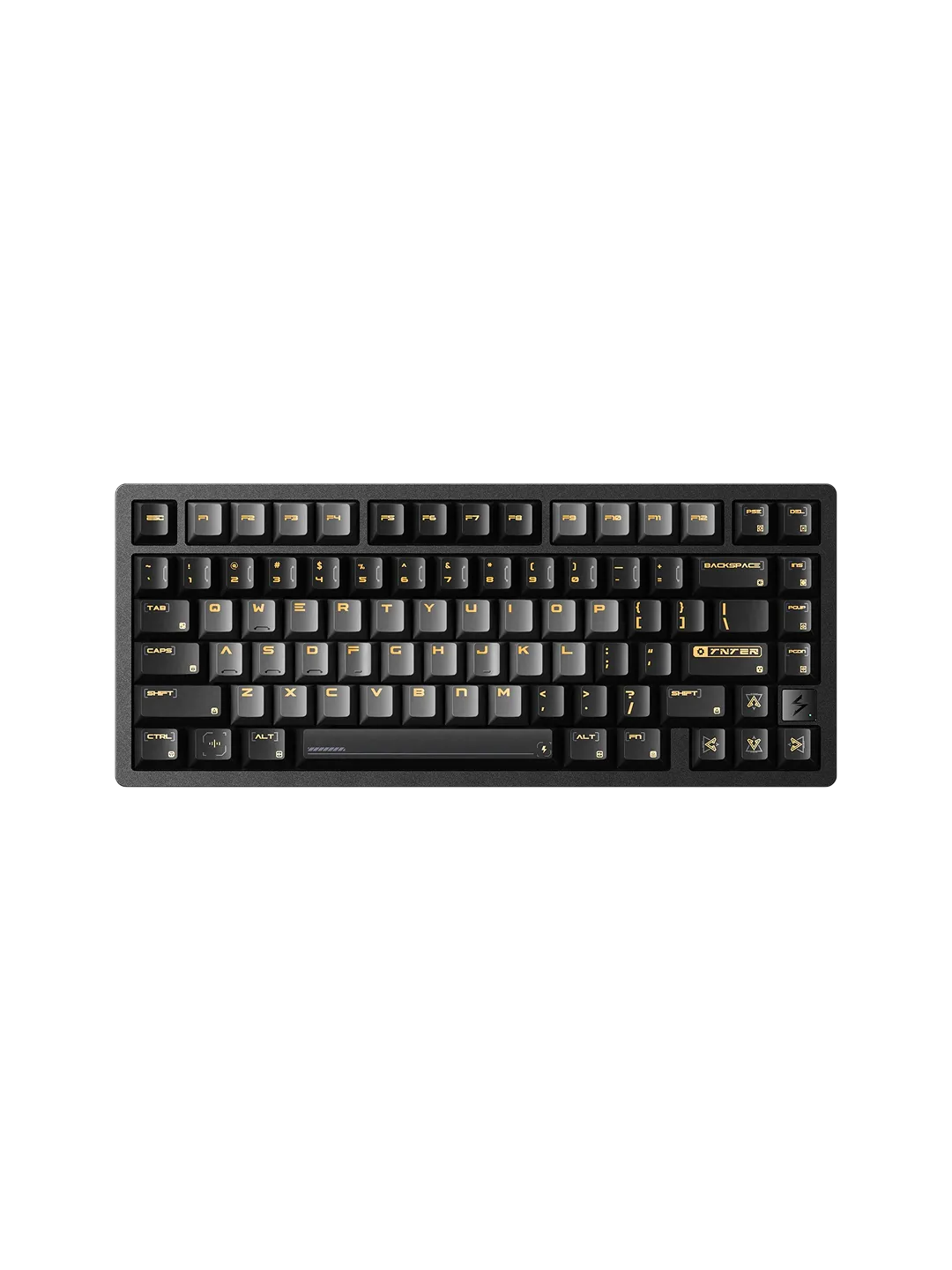 VGN FLASH 75HE Black Gold Pro O'yin Klaviaturasi — 2