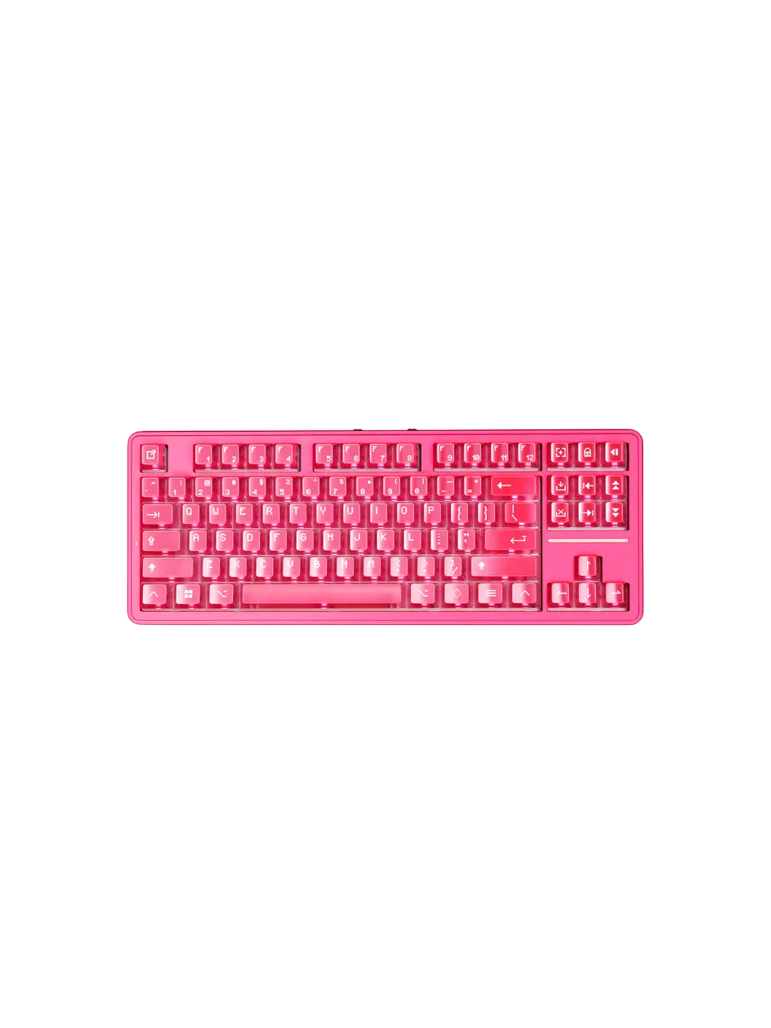 ATK A87 Pro Crystal Pink Mechanical Keyboard — 4