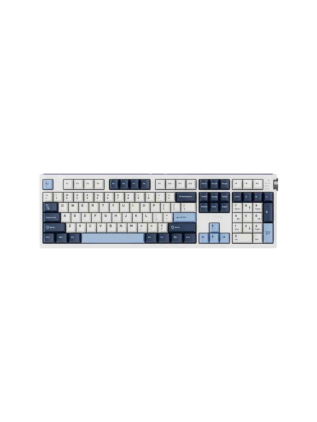 VGN V108 Misty Blue Mexanik Klaviatura — 3
