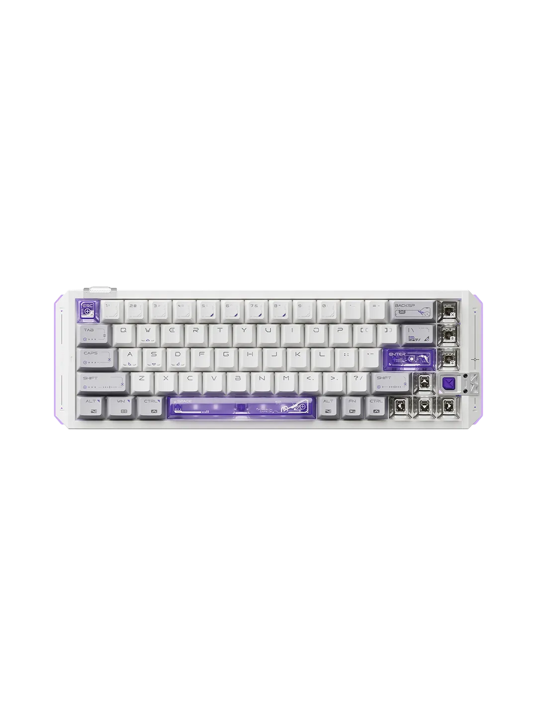 VGN FLASH 68HE Purple Soul O'yin Klaviaturasi — 4