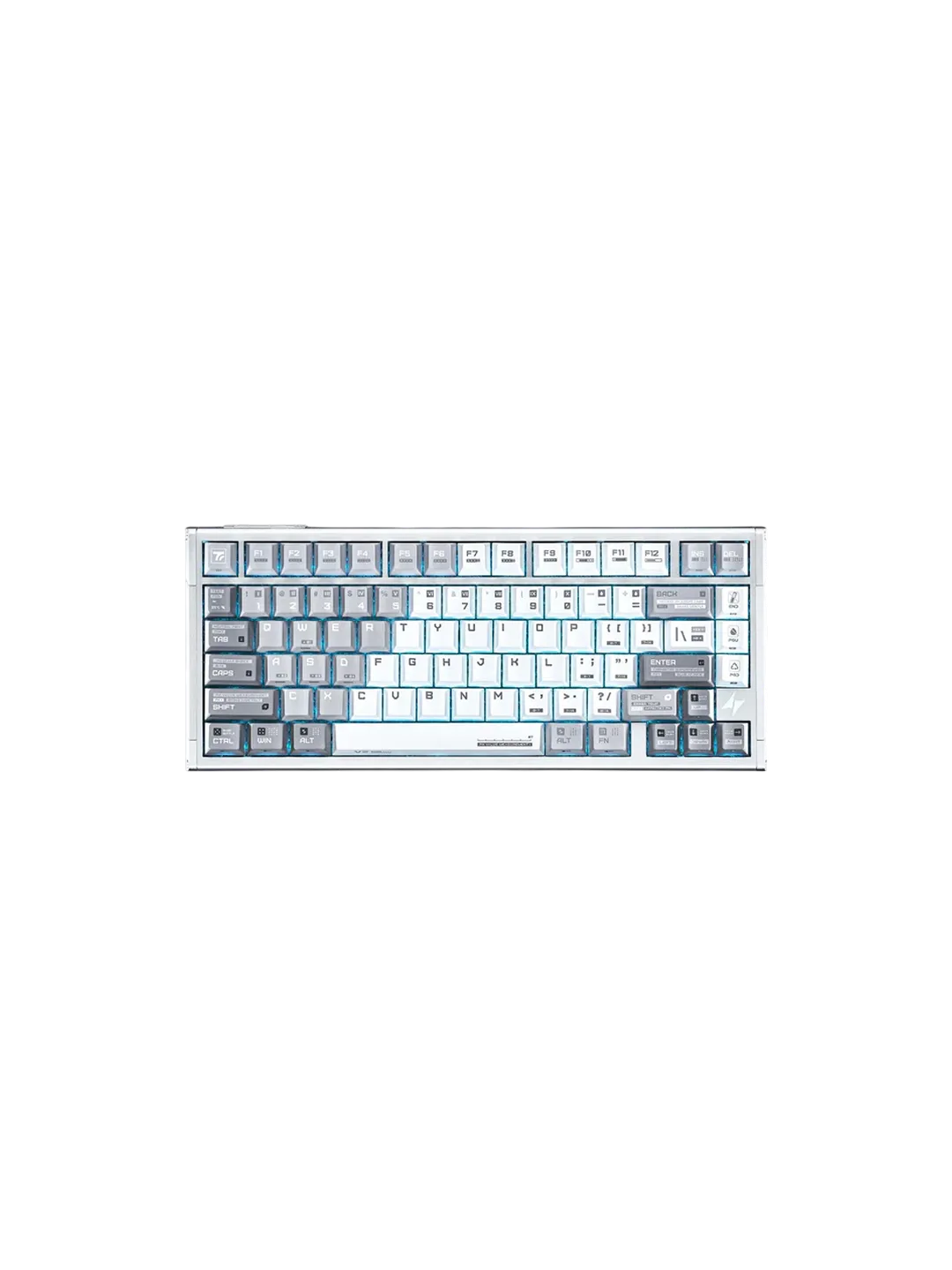 Механическая клавиатура ATK RS7 V2 Ultra Crystalblade Silver Samurai — 2