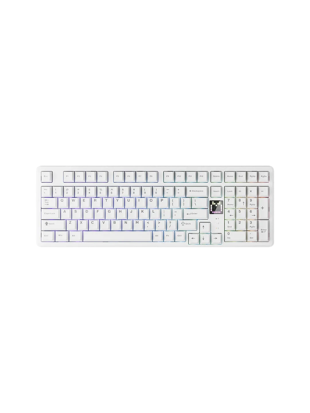 VGN V98 Pro V4 Cloud White Mexanik Klaviatura