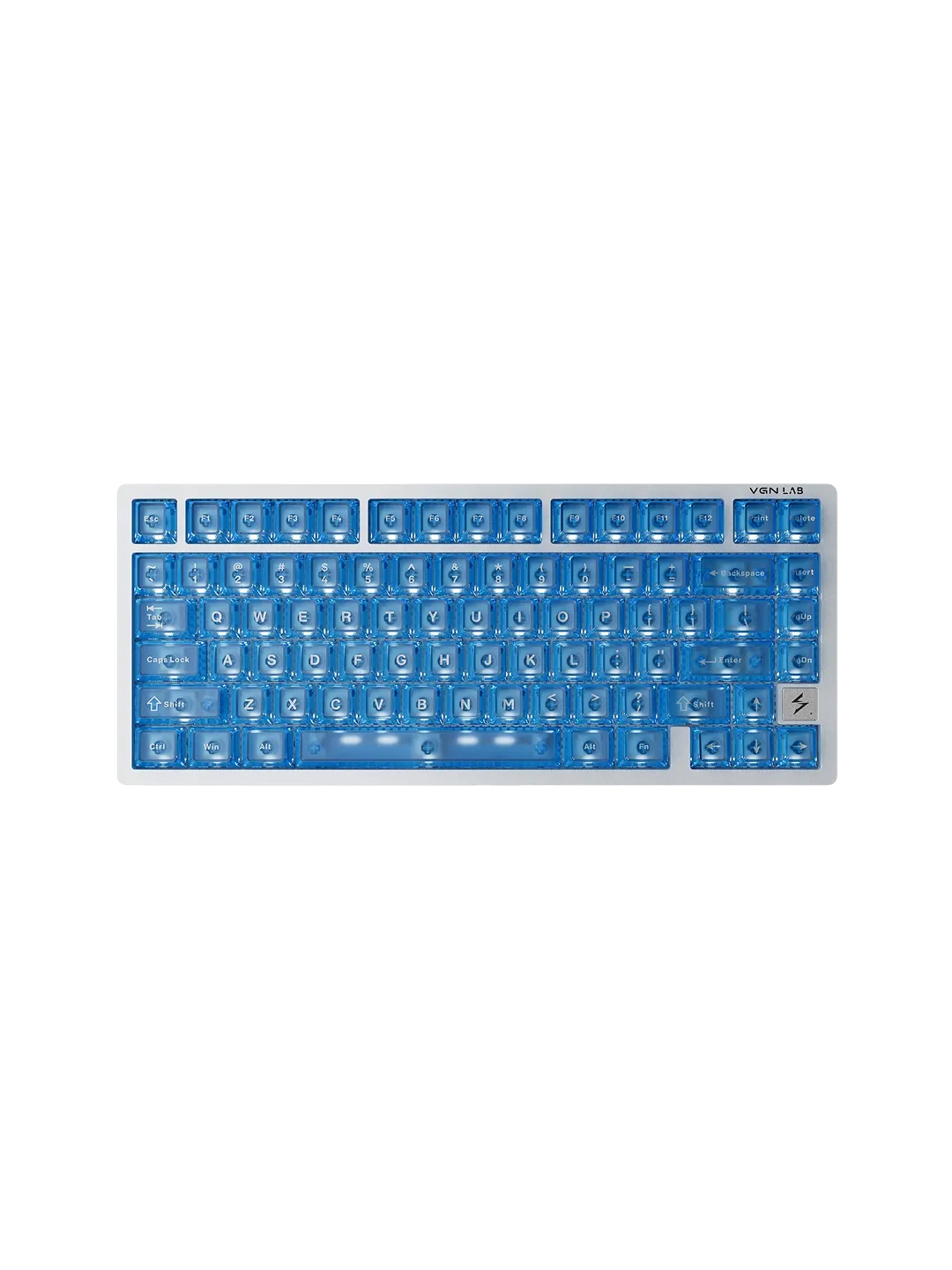 VGN x LANDSPACE FLASH 75HE Mexanik Klaviatura, Deep Blue — 2