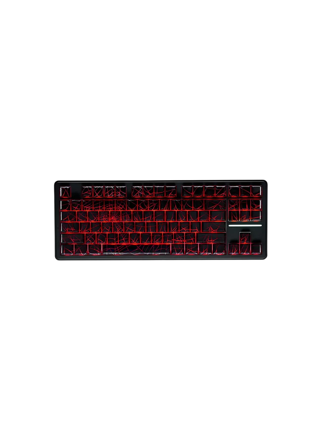 ATK A87 Pro Wireless Mechanical Gaming TKL Keyboard Spider Web