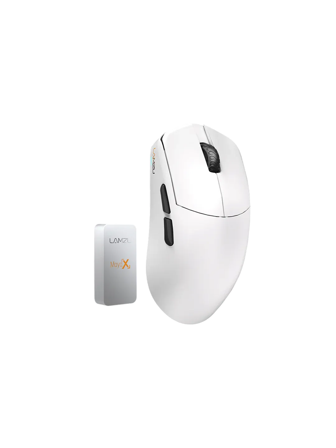 LAMZU MAYA X White Gaming Mouse — 2